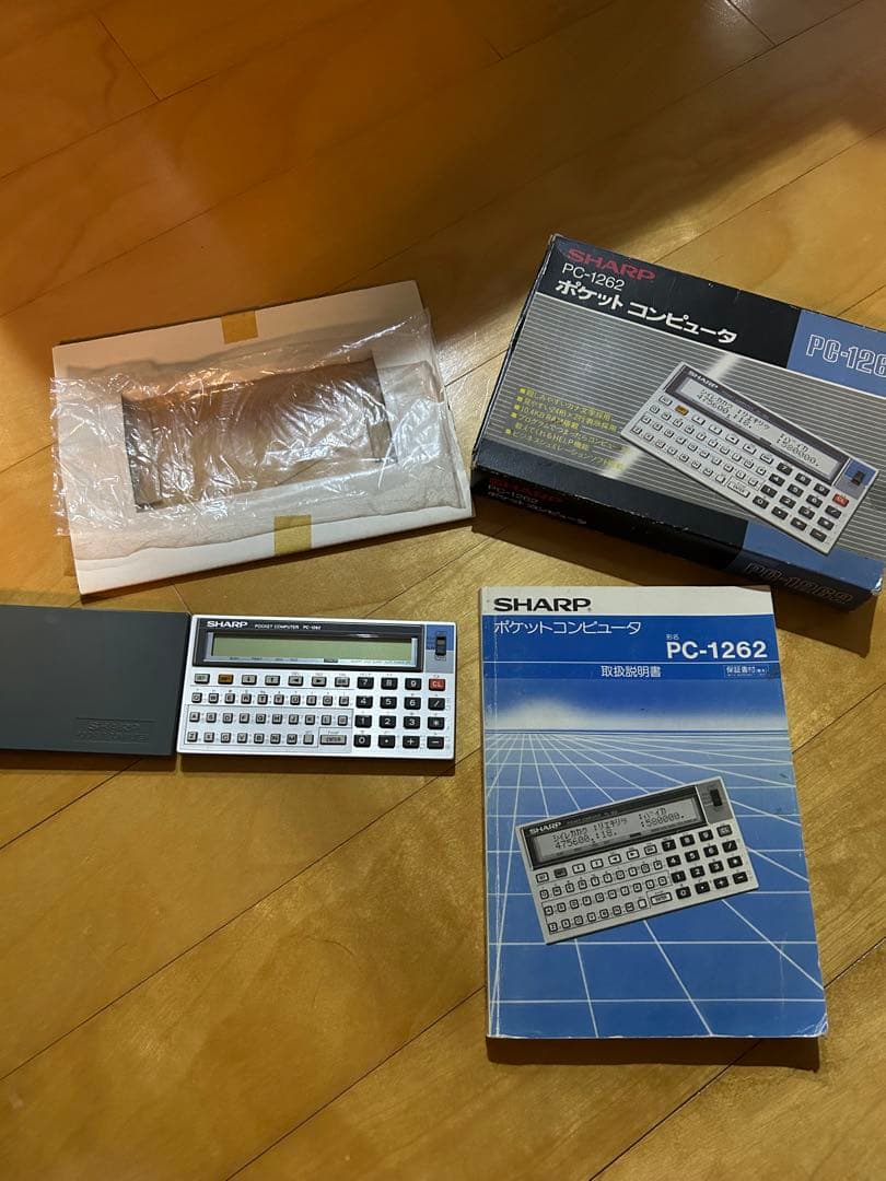 SHARP ポケットコンピュータ PC-1262【ジャンク品】