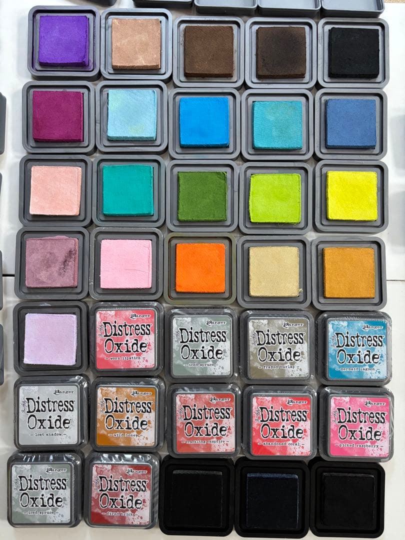 Distress Oxide & ink 35個