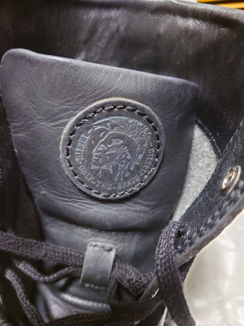 美品✨ディーゼル レースアップブーツ レザー 本革 サイズ42