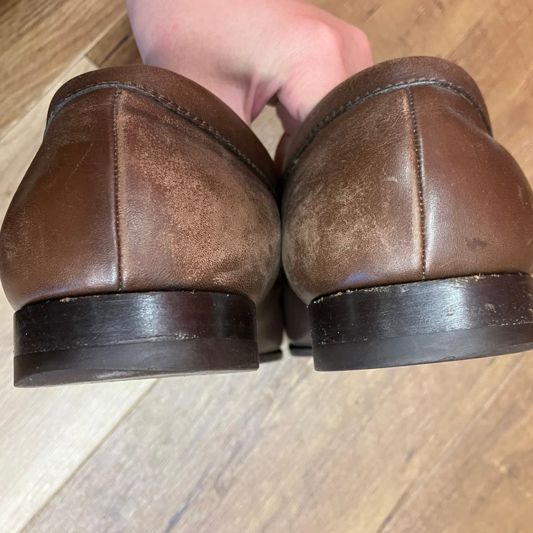 ☆ルイヴィトン　ローファー　ブラウン　UK7　1/2（日本サイズ26.5㎝）