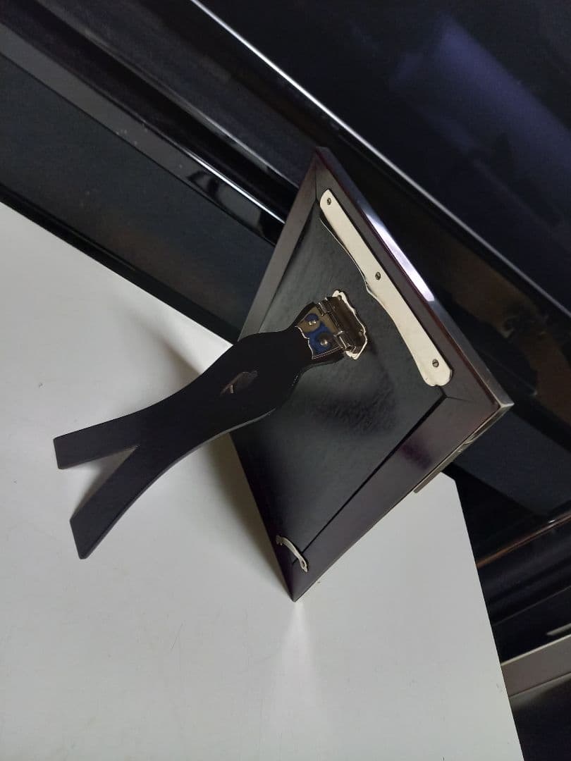 銀座　和光　ローズウッド　銀製　フォトフレーム