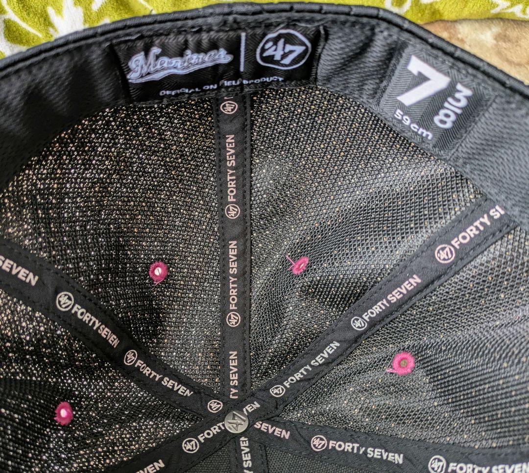 千葉ロッテマリーンズ　激レア　ピンクキャップ　①