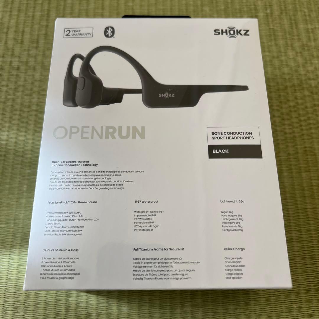 SHOKZ OPENRAN 骨伝導イヤホン