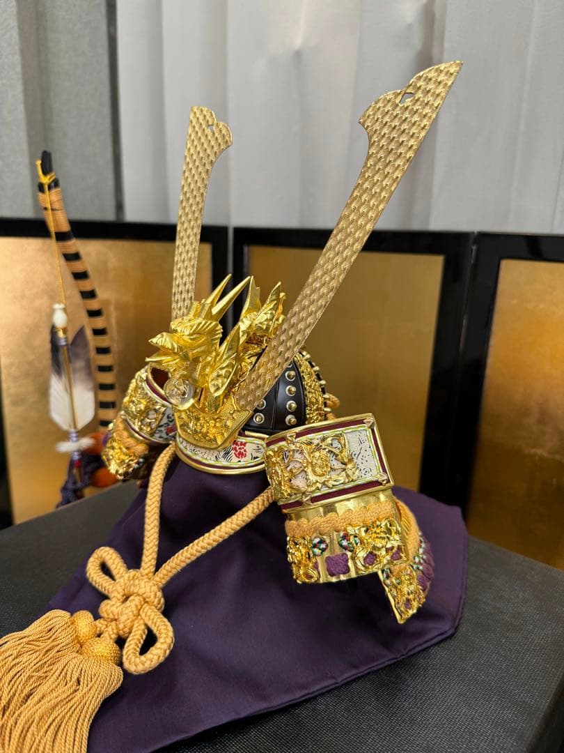 平安光雲 兜飾り