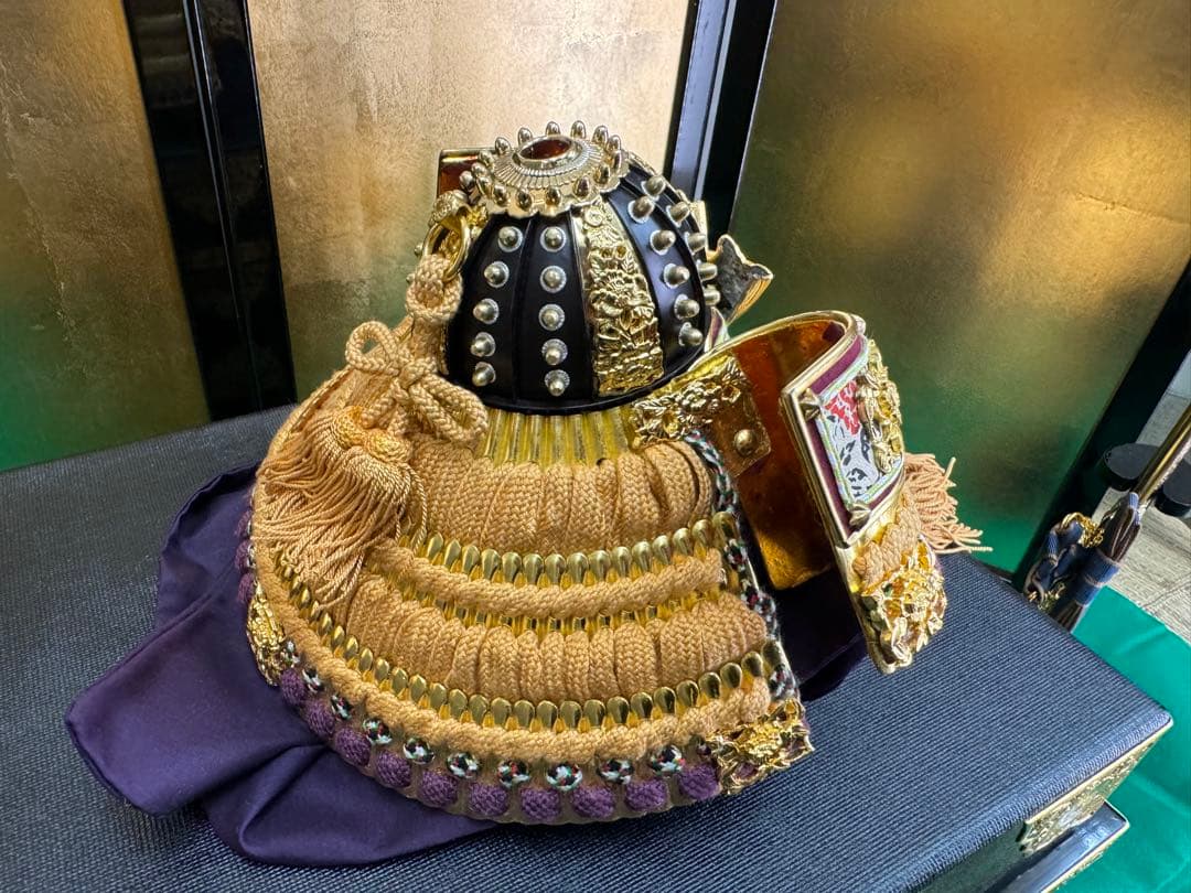 平安光雲 兜飾り