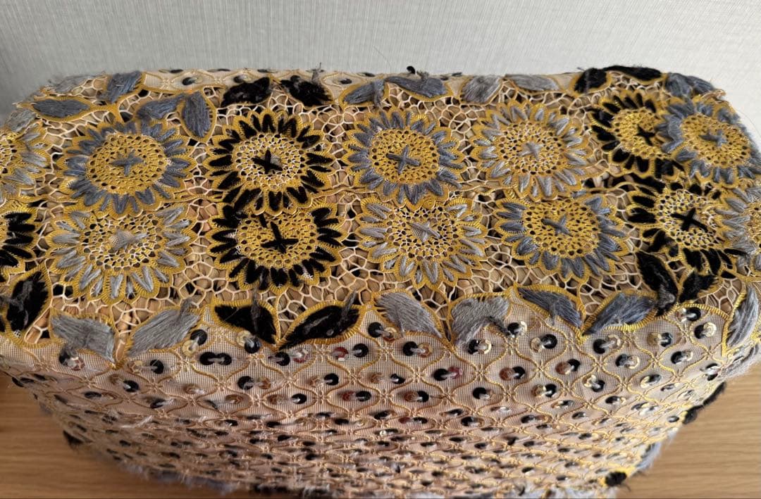 かぎ編みバスケット収納