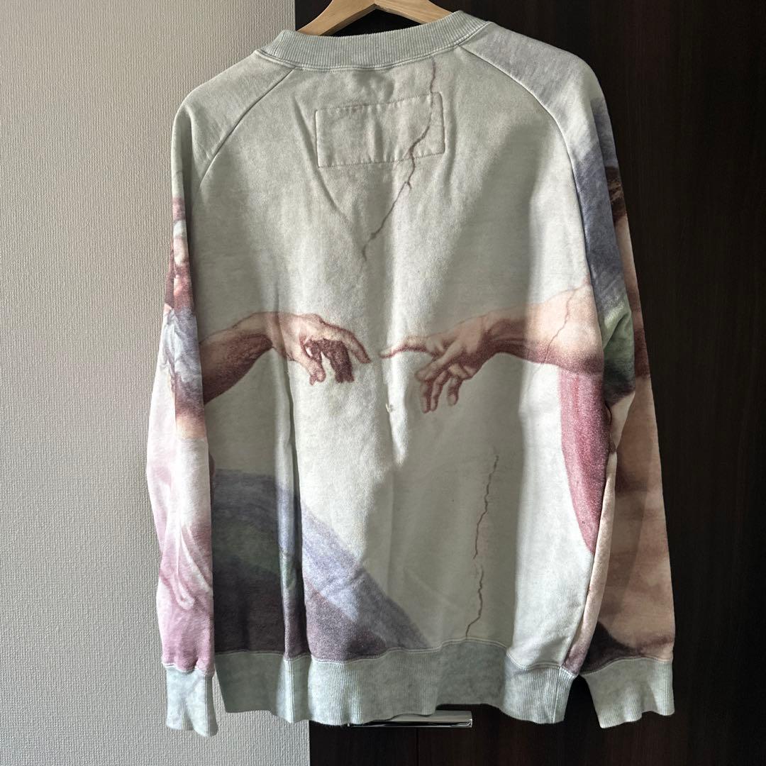 e*m様 完売品　レア　YELLO ミケランジェロ プリント スウェット