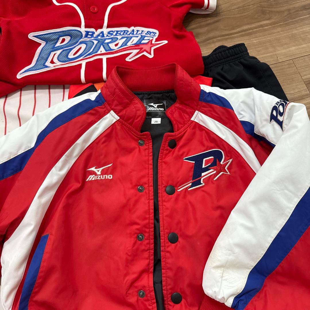 ポルテ　野球ユニフォームセット120