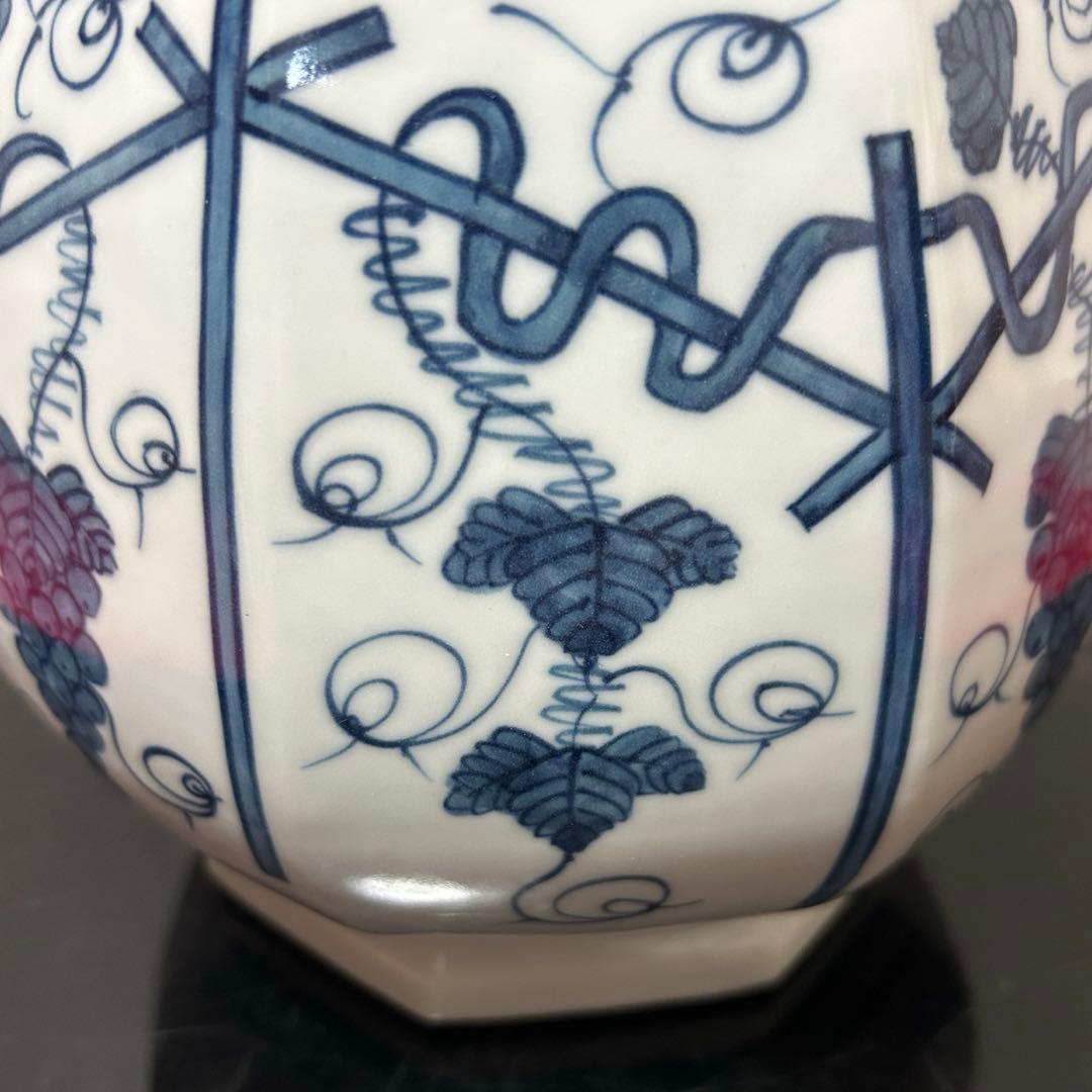 染付葡萄棚水指　茶道具懐石茶箱鵬雲斎坐忘斎淡々斎即中斎而妙斎棗茶杓茶碗香合棗釜