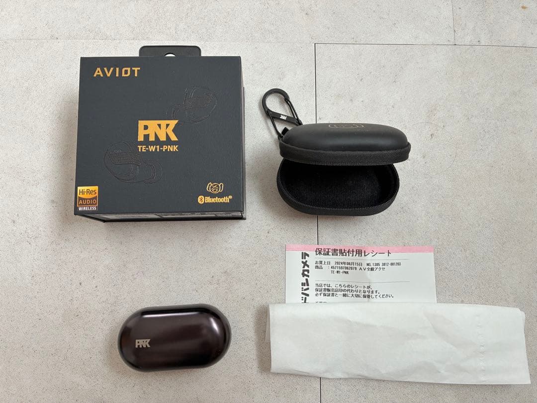 aviot ピアホン8 TE-W1-PNK