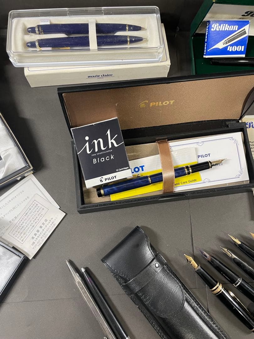 モンブラン パーカー プラチナム万年筆 ボールペンまとめ売り925刻印15本以上