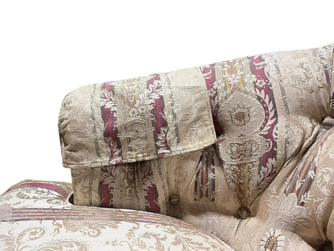 ②◇DREXEL ドレクセルヘリテイジ アップホルスタリー 1人掛けソファ