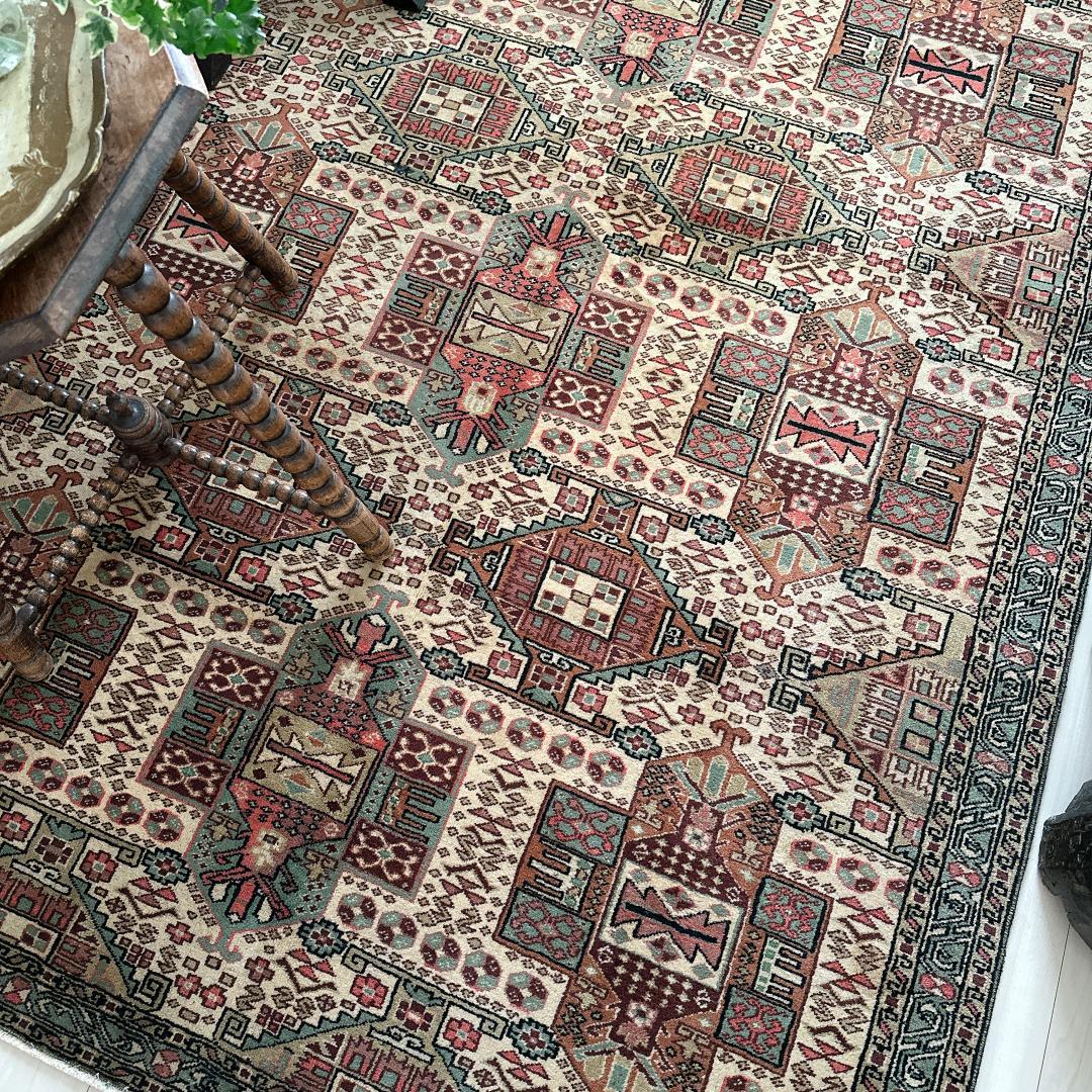 むむまま トルコ ヴィンテージラグ A8