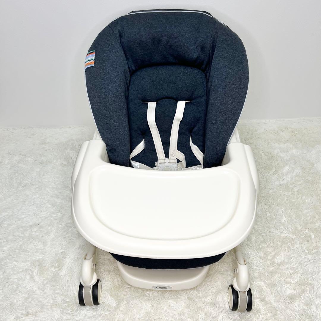美品 Combi ネムリラ4キャス AT ハイローチェア 電動 限定モデル