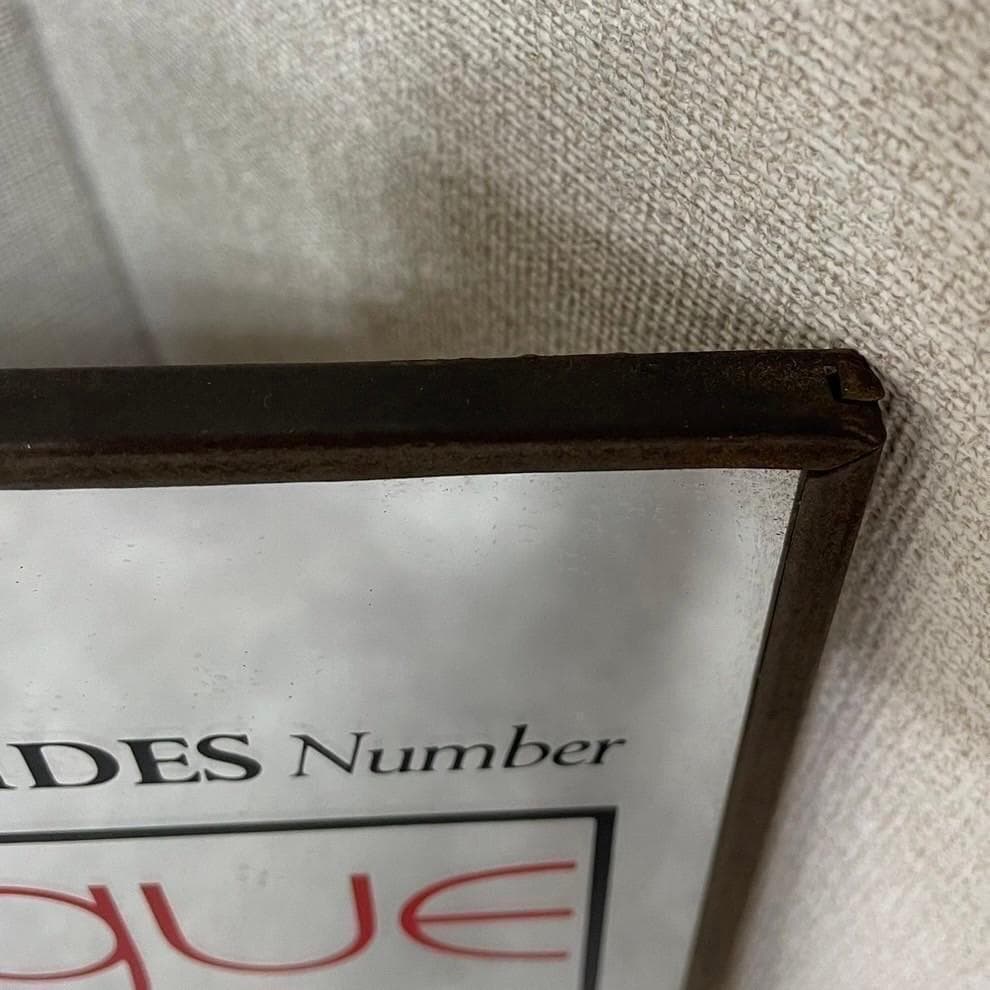 70's ヴィンテージ VOGUE ヴォーグ パブミラー 鏡 アート ビンテージ