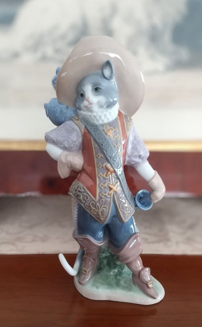 リヤドロ 長靴をはいた猫