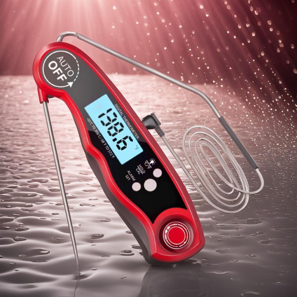 キッチン温度計 アラーム付き