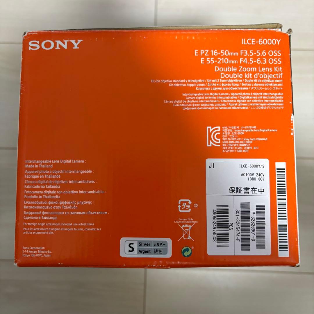 SONY α6000 ダブルズームレンズキット ILCE-6000Y ミラーレス
