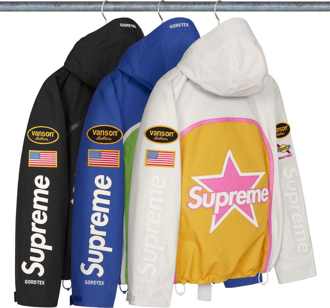 ジャケット・アウター Supreme x Vanson Leathers GORE-TEX Shell