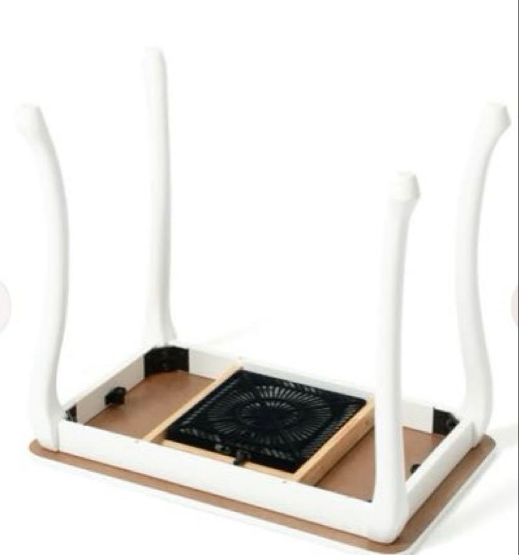 【オンラインショップ限定】シャトン こたつデスク 800×500 ホワイト