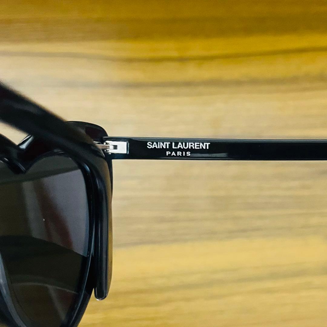 SAINT LAURENT ハート型サングラス ケース付き