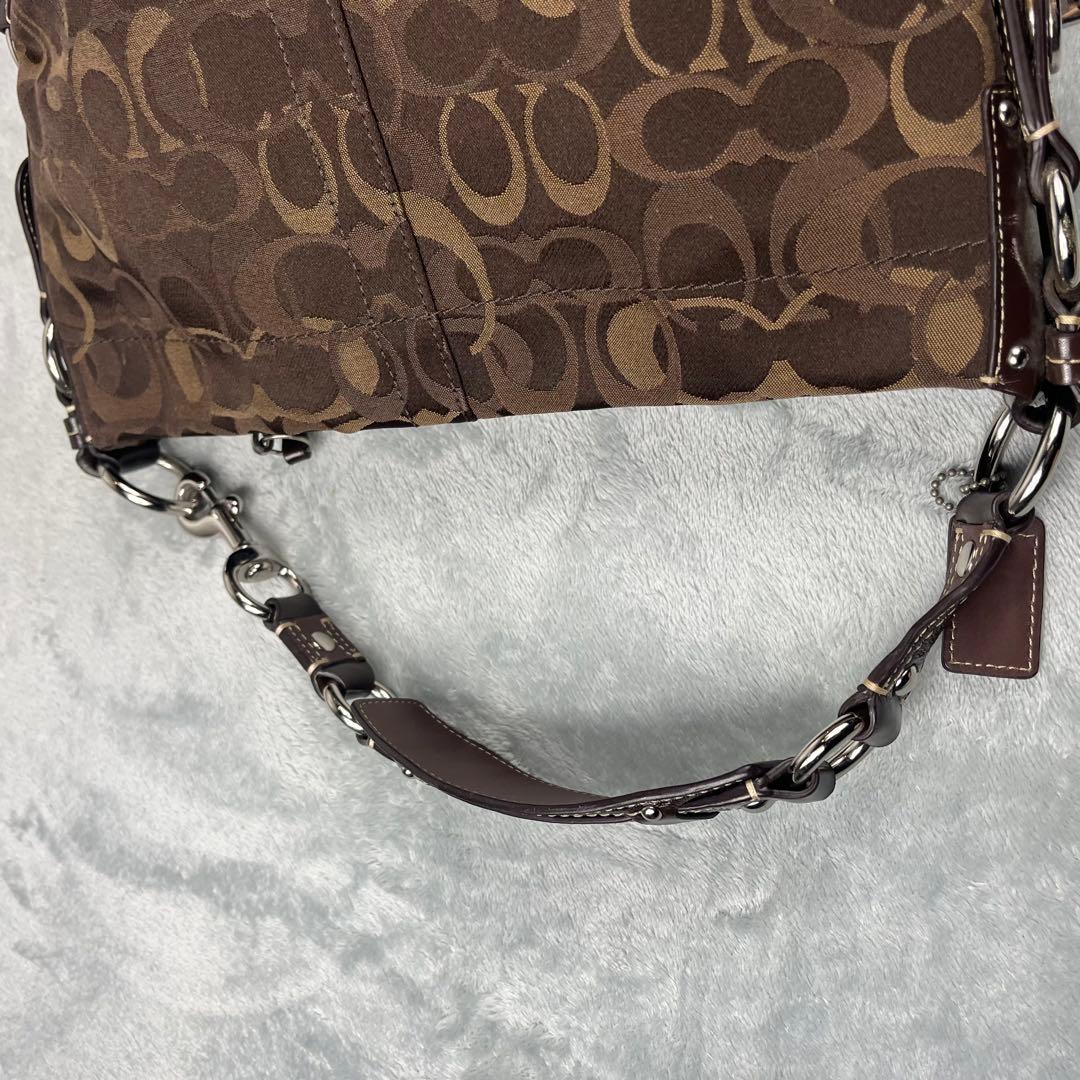 バッグ Vintage Coach Signature Brown Bag
