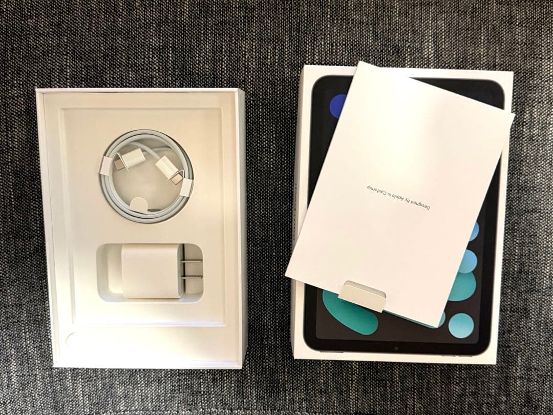 iPad mini 第6世代 セルラーモデル 64GB 純正カバー付き