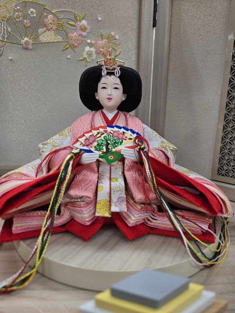 【展示品限り】雛人形 収納飾り　※閉店セール　23