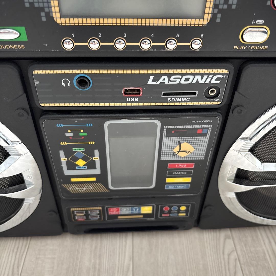 LASONIC☆ラソニック ラジカセ I-931 iPod対応