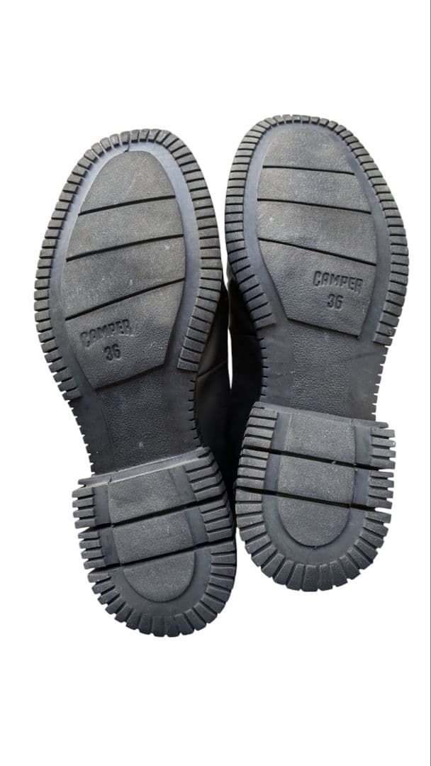 Camper Lab カンペールラボ　ツートーンローファー白黒