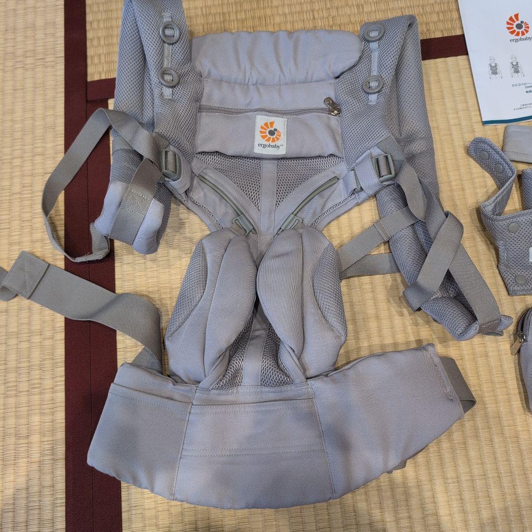 エルゴベビーオムニブリーズ おまけ付 baby hopperダウンカバー