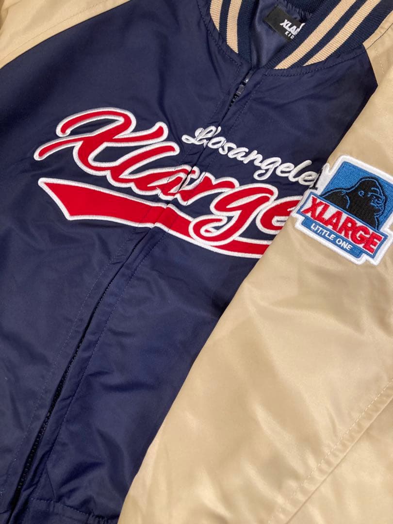 新品 Ｘラージベースボールブルゾン 120㎝