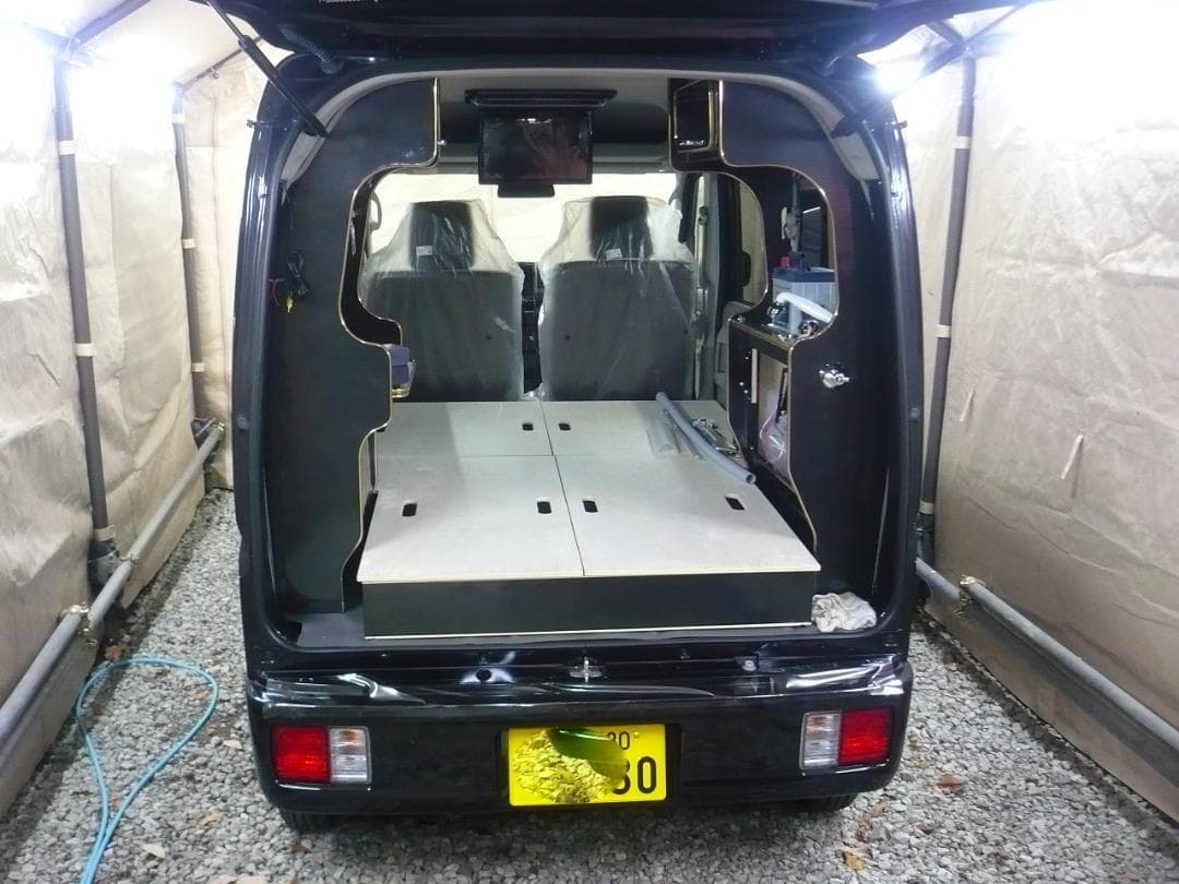 車中泊仕様・キャンピングカー　お好きなデザインで製作しますっ！