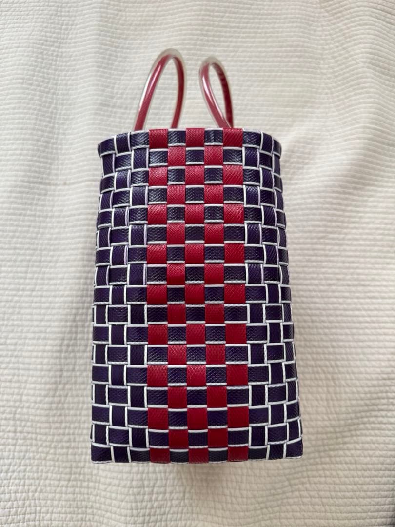 MARNI マーケット　ピクニックバッグ　ウルトラマリン