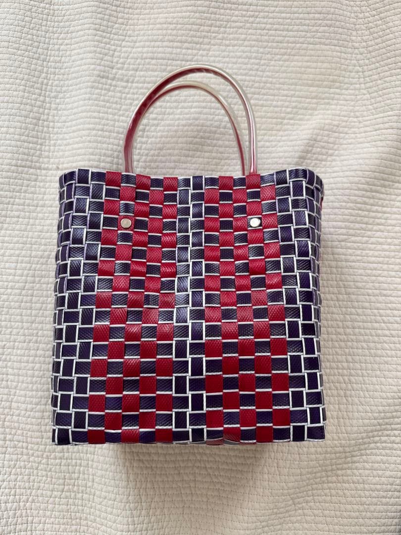 MARNI マーケット　ピクニックバッグ　ウルトラマリン