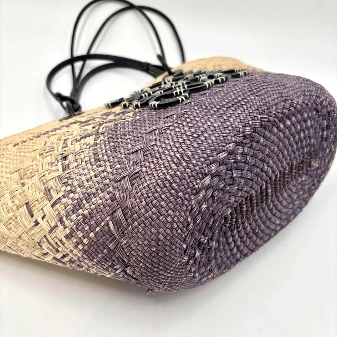 【極美品】 LOEWE ロエベ バスケットバッグ イラカヤシ カーフ 希少