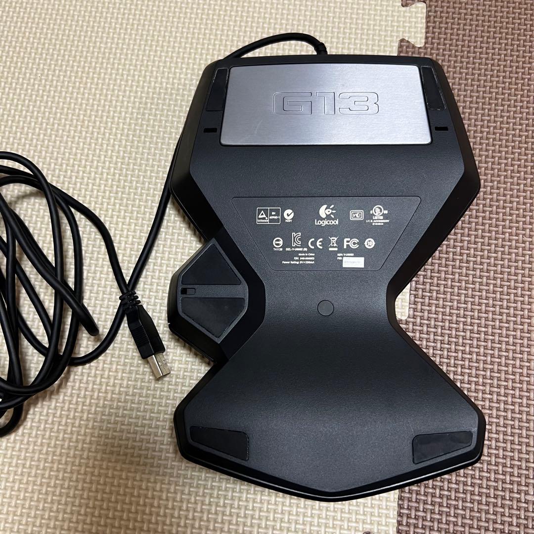 【廃盤・極美品】Logicool G13 アドバンスゲームボード 左手デバイス