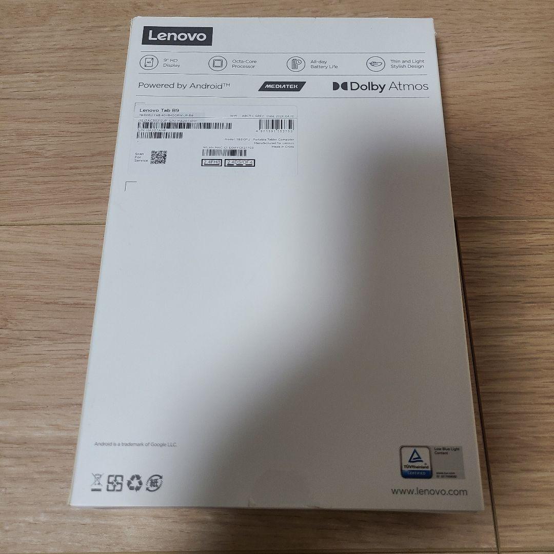 ★超美品★Lenovo Tab B9 64GB ZAC30212JP タブレット