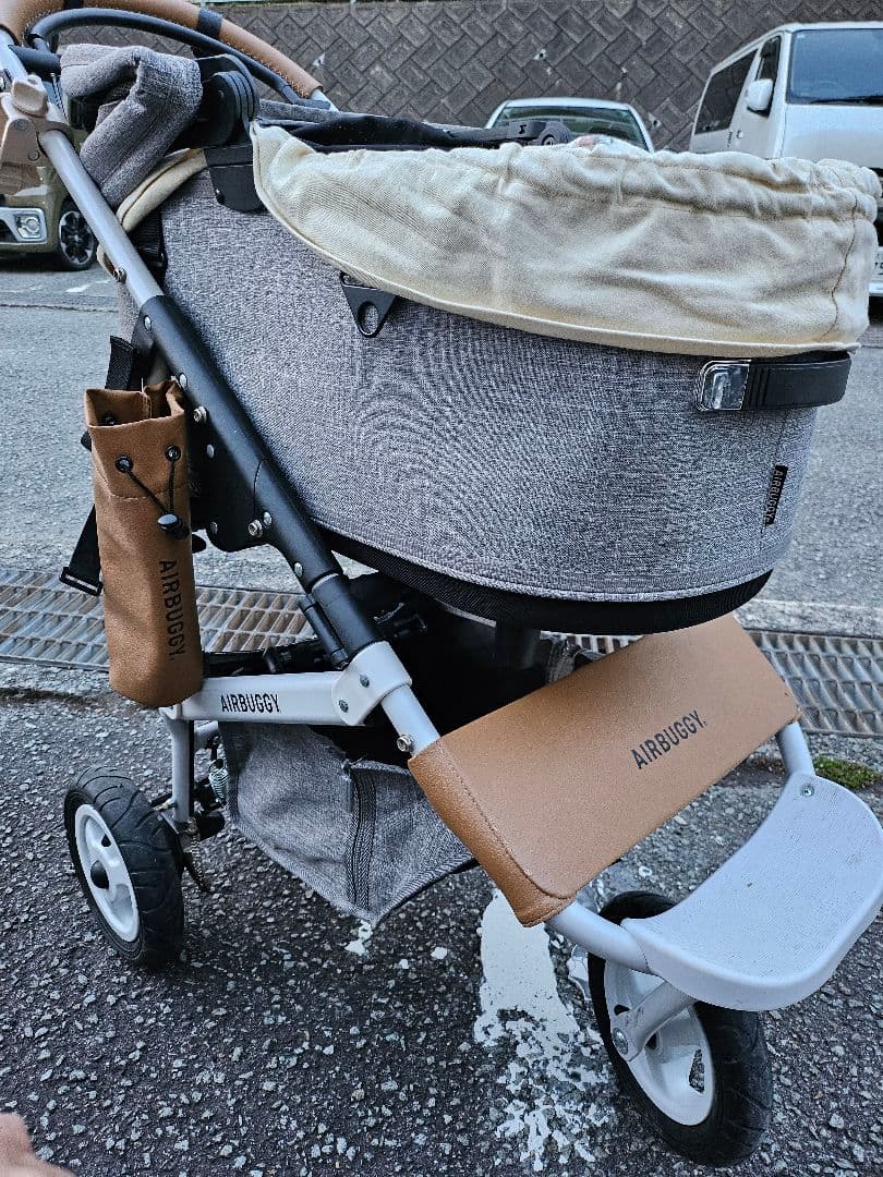 こ*麦様 ■AIRBUGGY■ドーム3 ラージサイズ(正規レインカバー付)