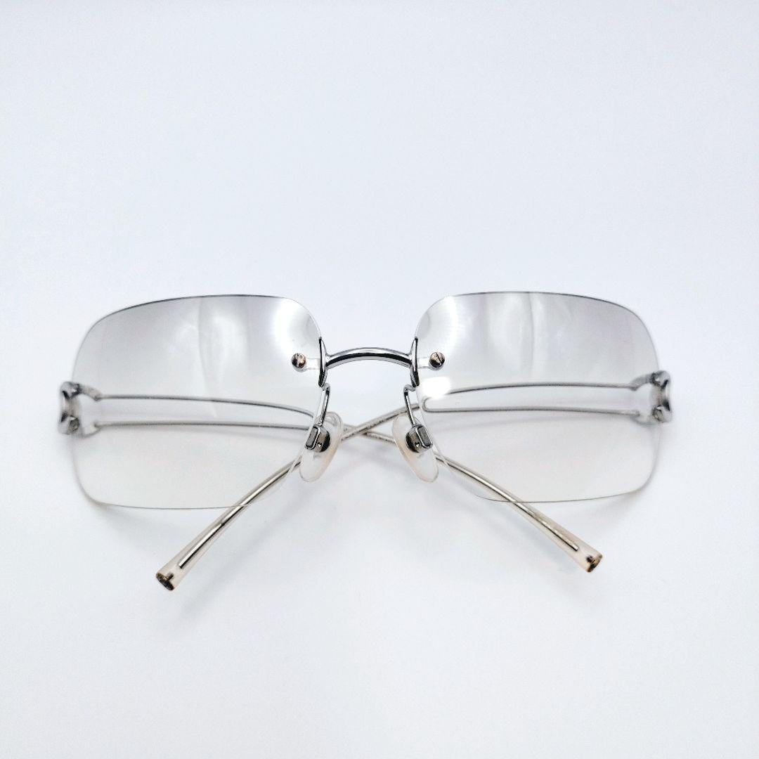 CHANEL シャネル　ココマーク　サングラス　リムレス　グラデーション