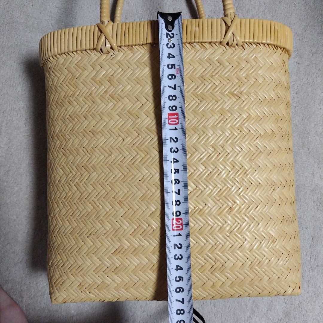 鳥越竹細工竹かごバック