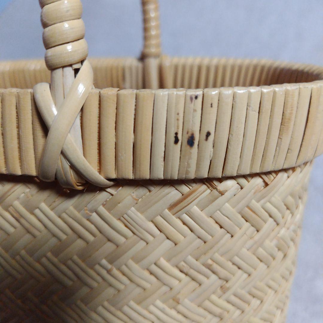 鳥越竹細工竹かごバック