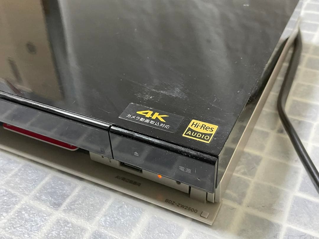 SONY BDZ-ZW2500 ブルーレイレコーダー 動作品