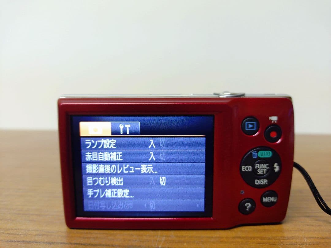 Canon IXY 130 レッド コンパクトデジタルカメラ