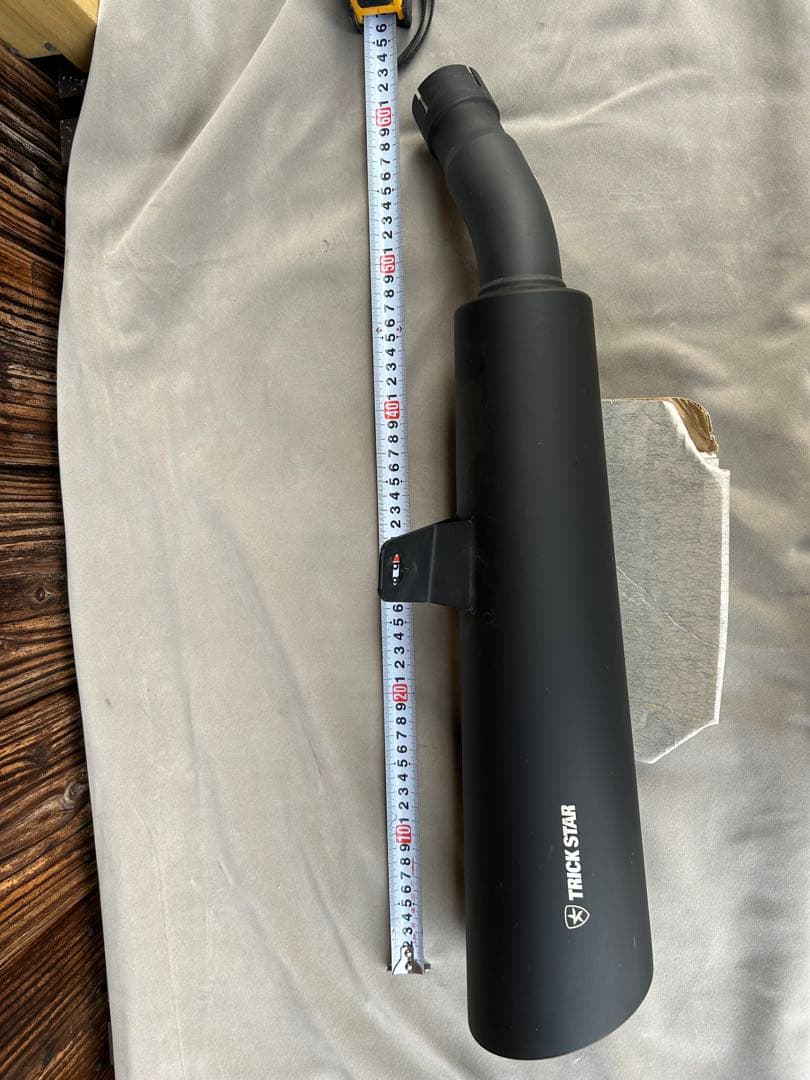 エリミネーター400用　TRICK STAR ブラックマフラー