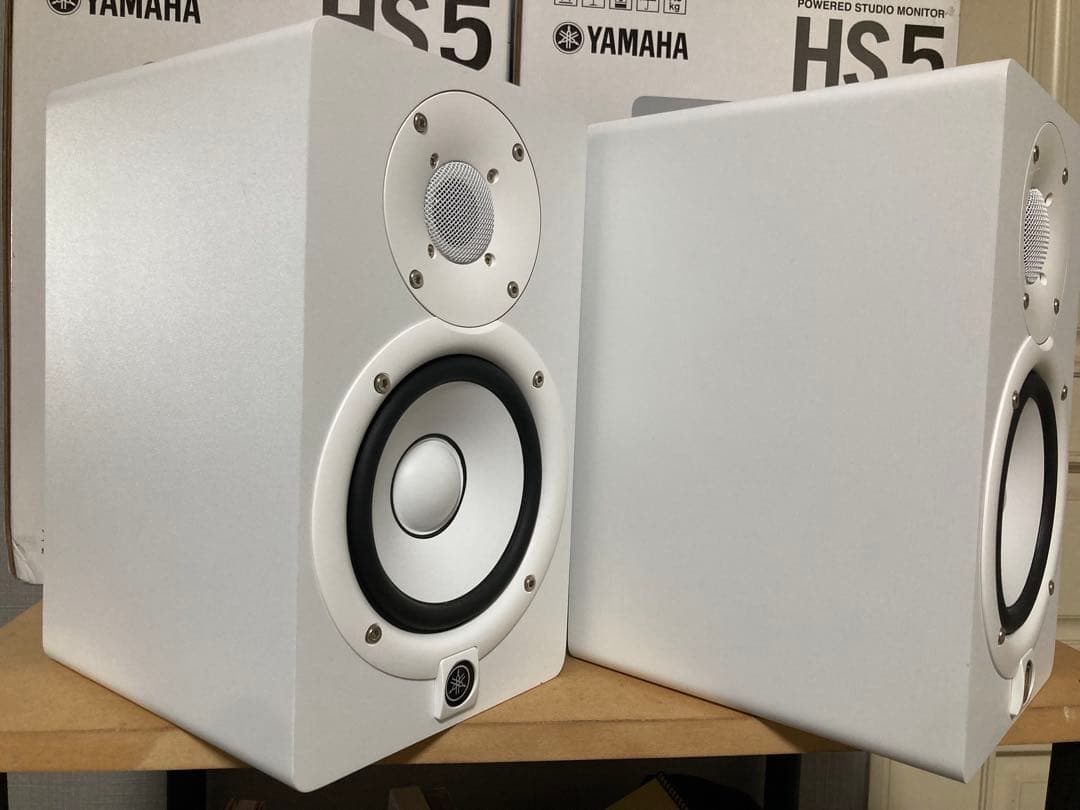 Yamaha HS5 パワードスピーカー ホワイト　ペア