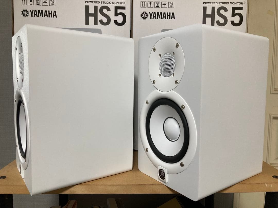 Yamaha HS5 パワードスピーカー ホワイト　ペア