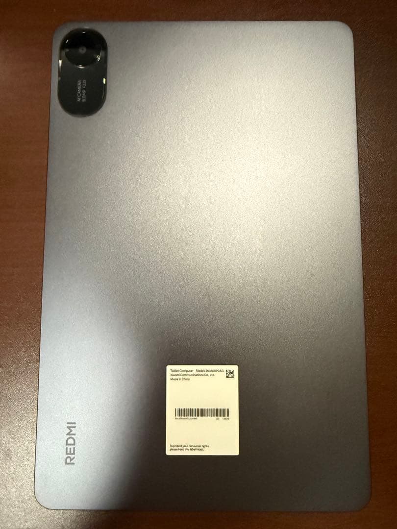 n*n様 Xiaomi Redmi Pad 2 4GB+128GB グレー wi