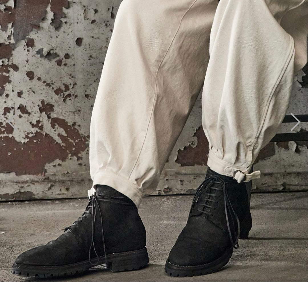 GUIDI グイディ　アークネッツ　別注　ブーツ　42 黒　ブラック