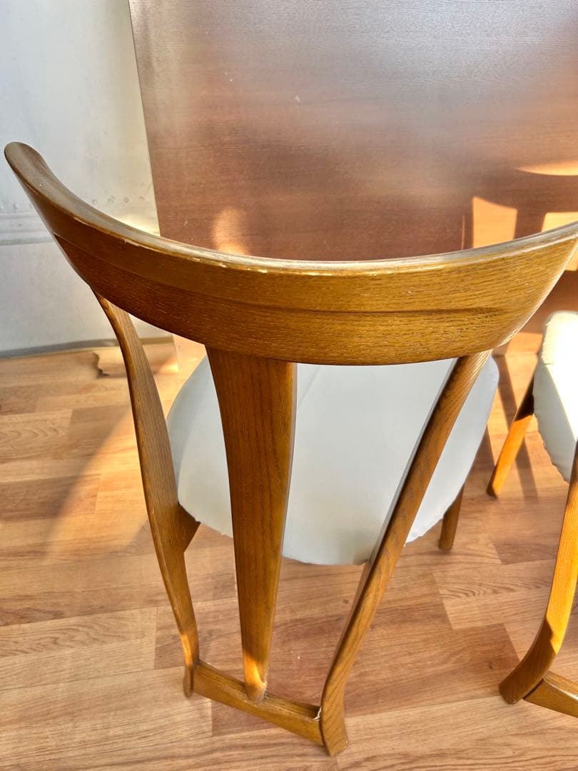 717 飛騨家具 シラカワ ダイニングチェア2脚 北欧 ナチュラル　セット　美品